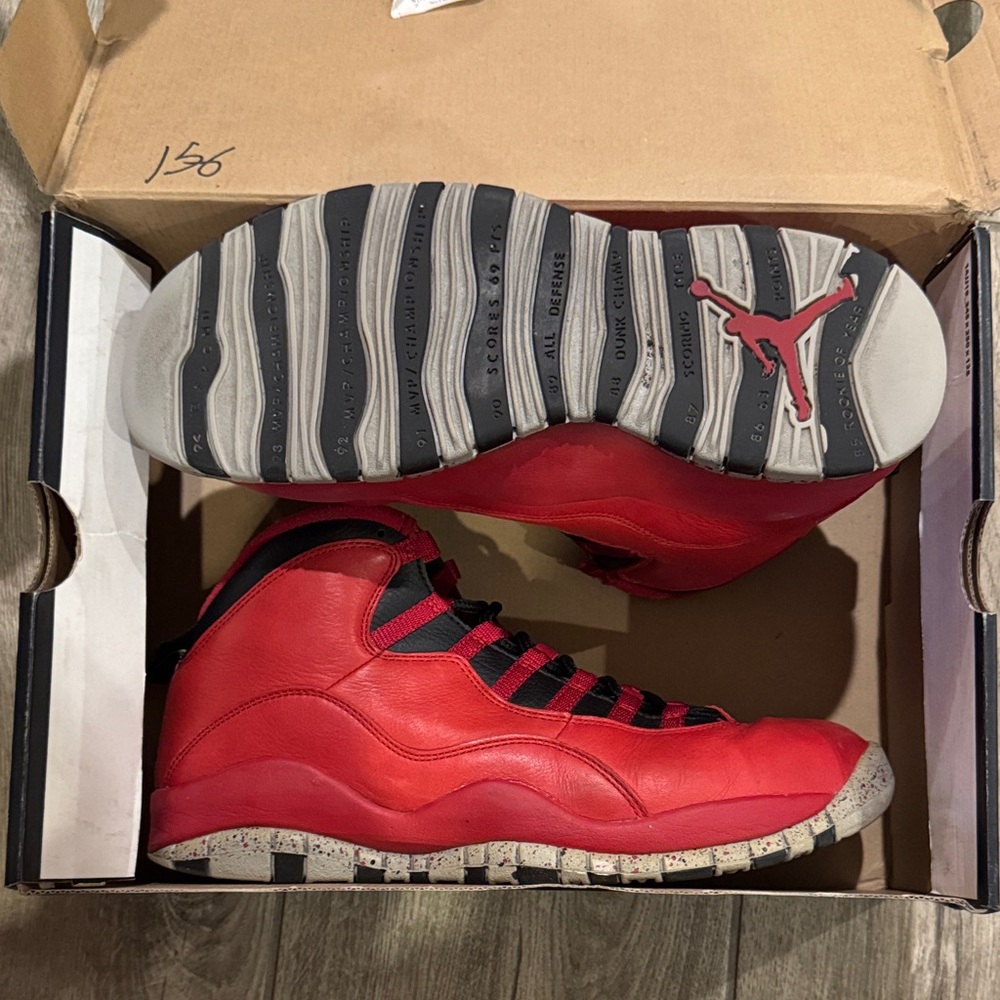 Air Jordan 10 Retro 30th Red